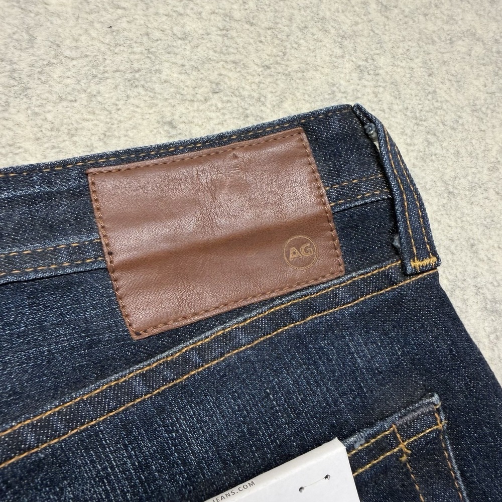 NWT AG Adriano Goldschmied Graduate Straight Leg Jeans 32x34 USA - Picture 10 of 11